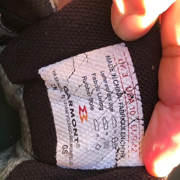 Garmont Mens Hiking Boots Tower Trek GTX Size 10 - Picture 10 of 11